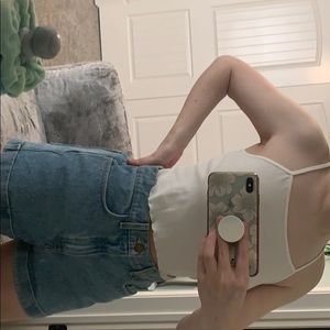 White tank top